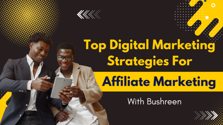 2 men are discussing about top digital marketing strategies for affiliate marketing